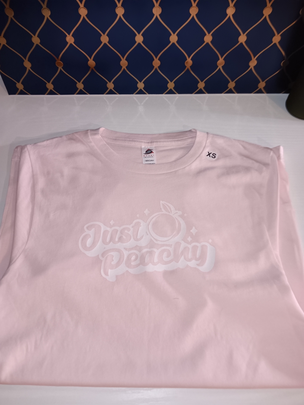 Short-Sleeve Tee in Light Pink - Women's XS
